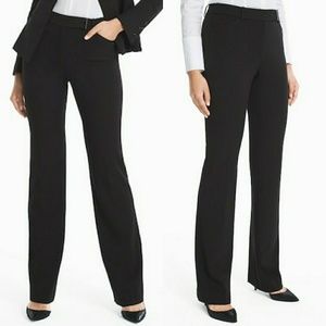 WHBM BOOTCUT BLACK PANTS